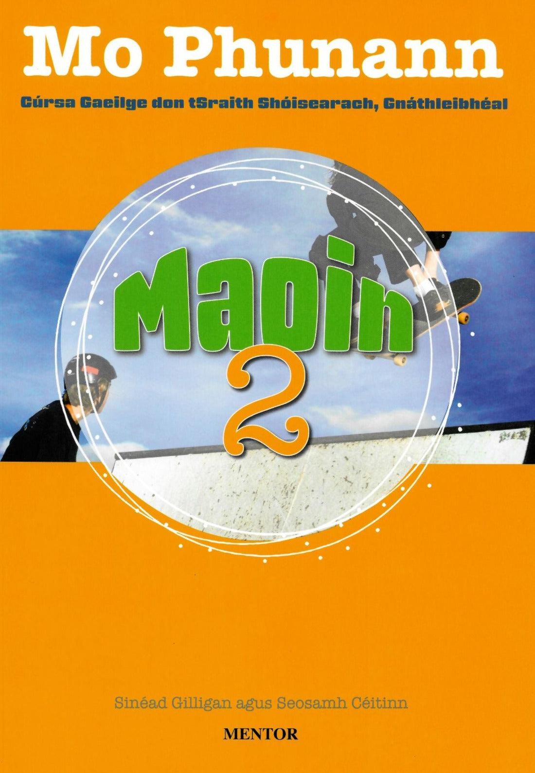 Maoin 2 - Textbook & Mo Phunann / Portfolio Book - Set by Mentor Books on Schoolbooks.ie