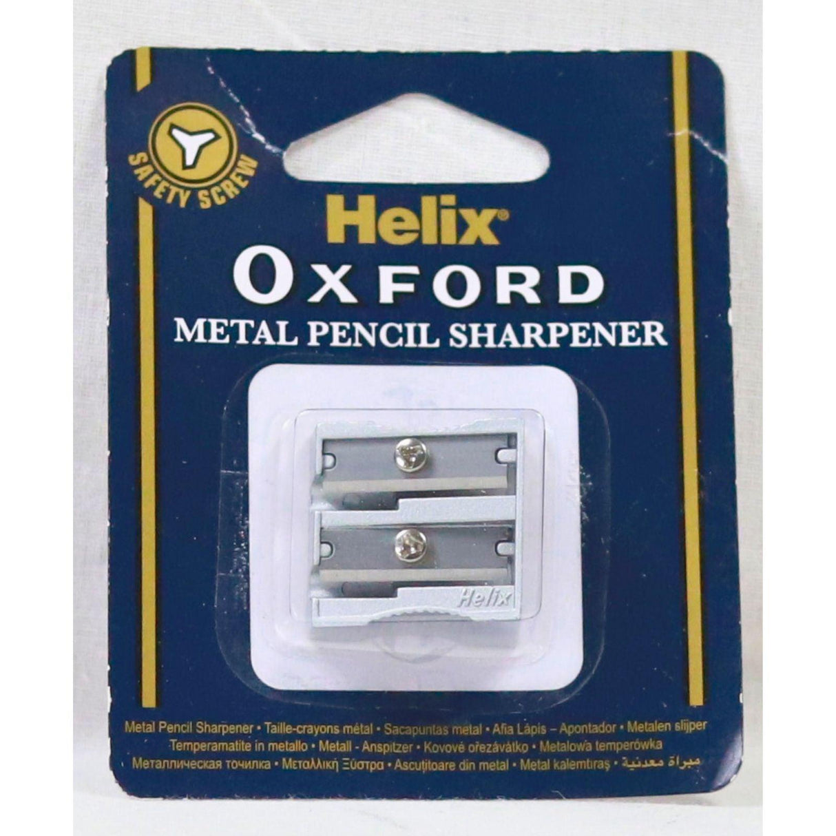 ■ Helix - Oxford Twin Hole Metal Sharpener by Helix on Schoolbooks.ie