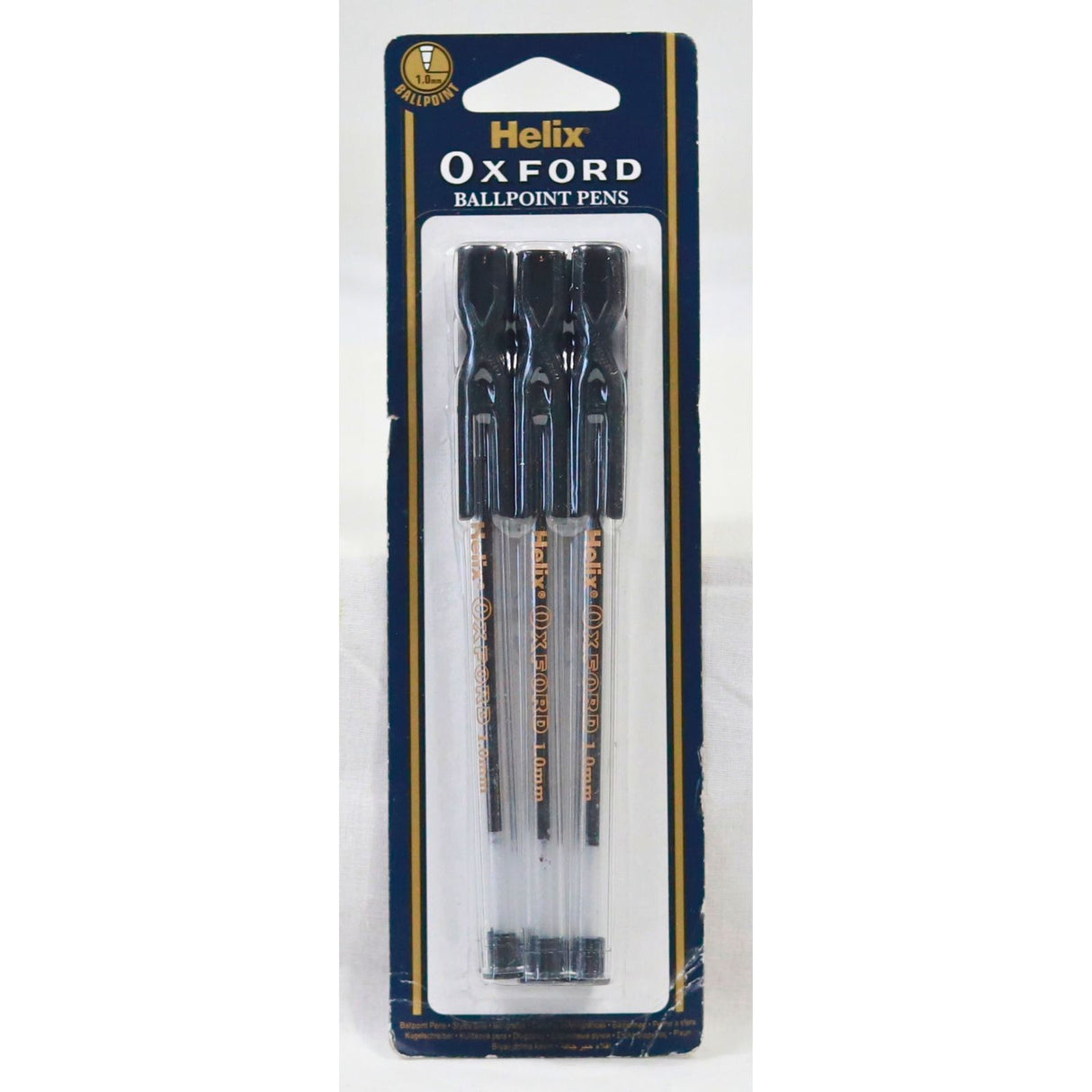 ■ Helix Oxford - 6 Stick Ballpoint Pens - Black by Helix on Schoolbooks.ie