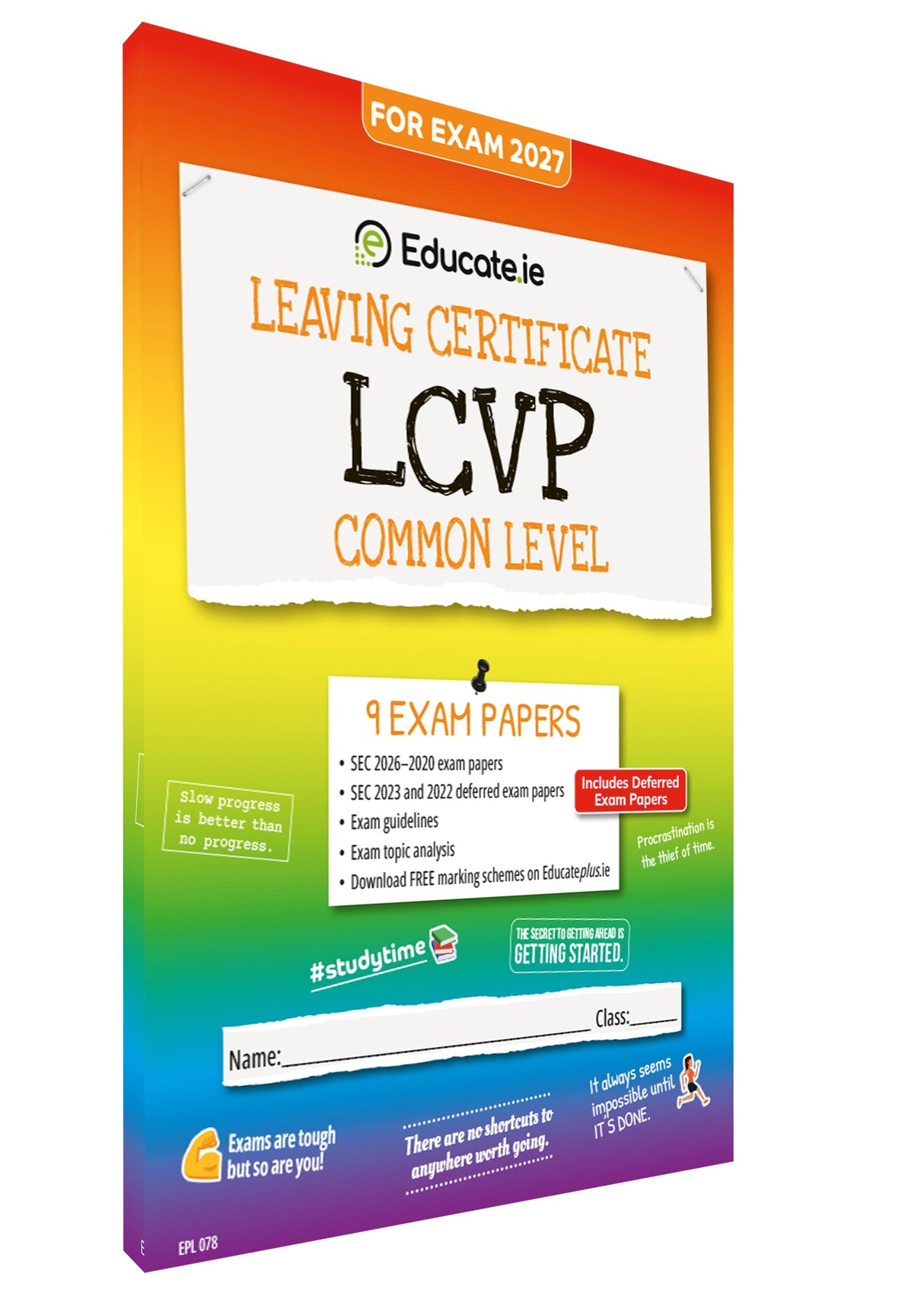 Educate.ie - Exam Papers - Leaving Cert - LCVP - Common Level - Exam 2027 by Educate.ie on Schoolbooks.ie