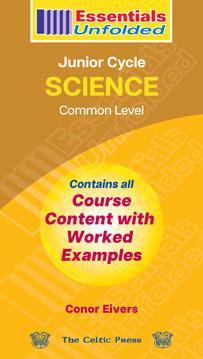 Essentials Unfolded - Junior Cycle - Science by Celtic Press (now part of CJ Fallon) on Schoolbooks.ie