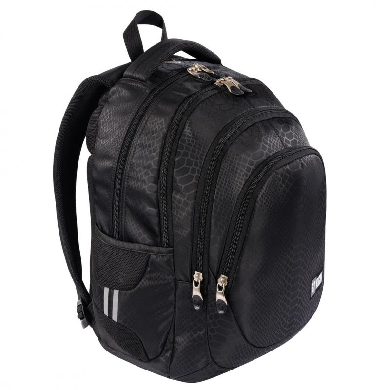 St.Right - Shiny Snake - 4 Compartment Backpack - BP6 by St.Right on Schoolbooks.ie