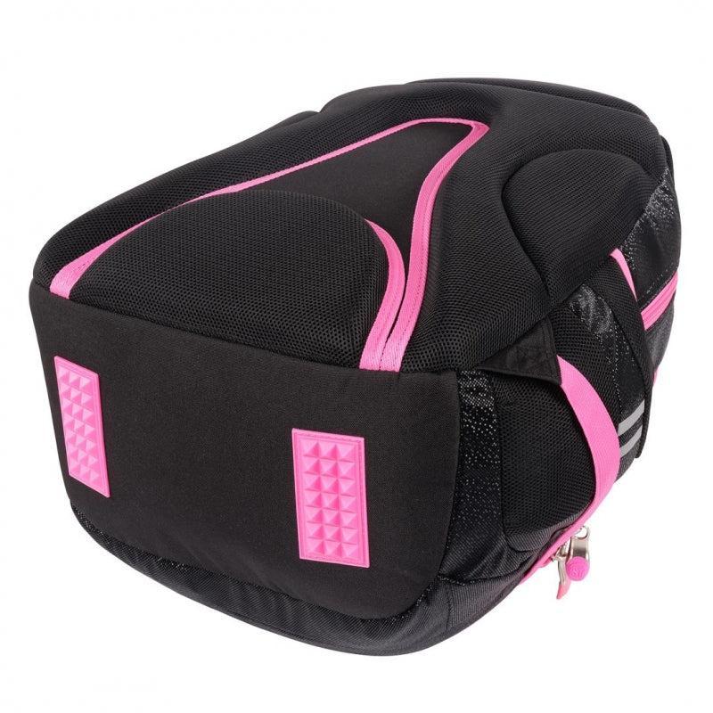 St.Right - Black Glitter - 4 Compartment Backpack - BP6 by St.Right on Schoolbooks.ie