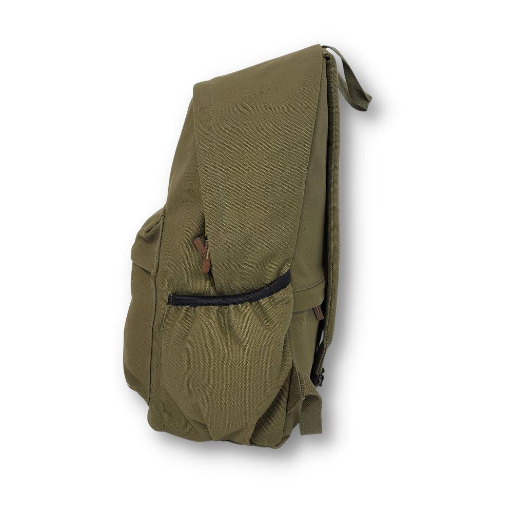 ■ Ridge 53 - Canvas Backpack - Khaki by Ridge 53 on Schoolbooks.ie