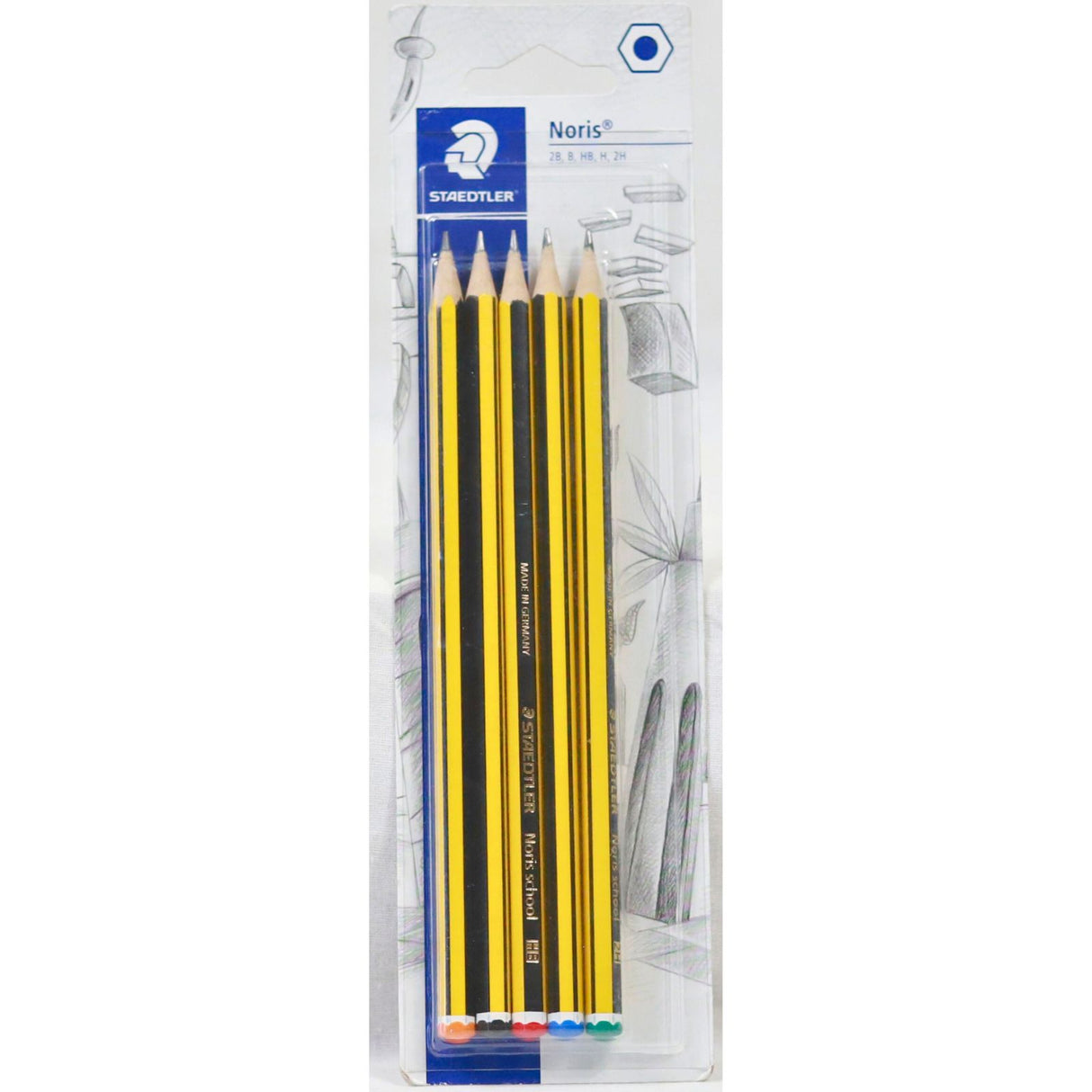 ■ Staedtler Noris® Assorted Degrees Pencils - Pack of 5 by Staedtler on Schoolbooks.ie