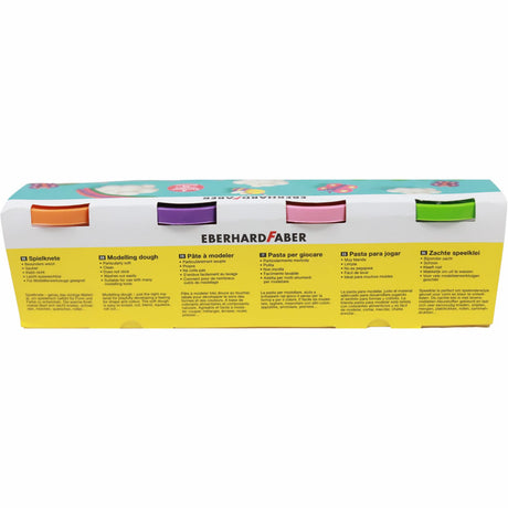 Efa Modelling Dough Box Of 4 Fluorescent Colours by Eberhard Faber on Schoolbooks.ie