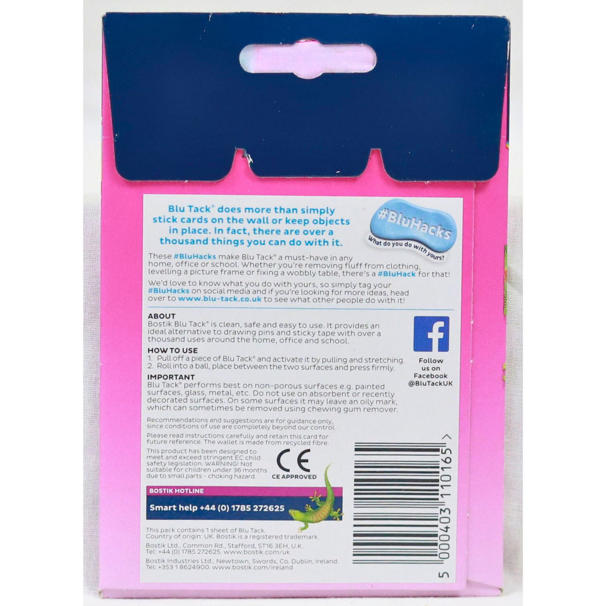 ■ Bostik Blu Tack - Pink by Bostik on Schoolbooks.ie