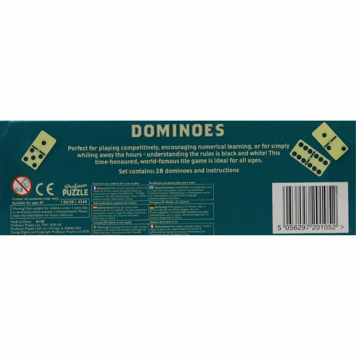 Dominoes by Professor Puzzle on Schoolbooks.ie