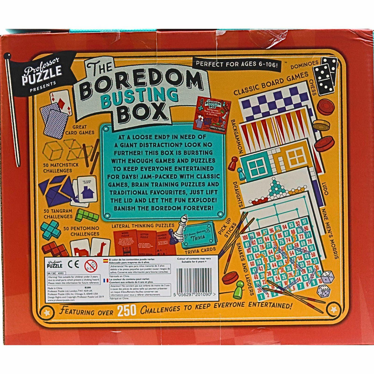 The Indoor Boredom Box by Professor Puzzle on Schoolbooks.ie