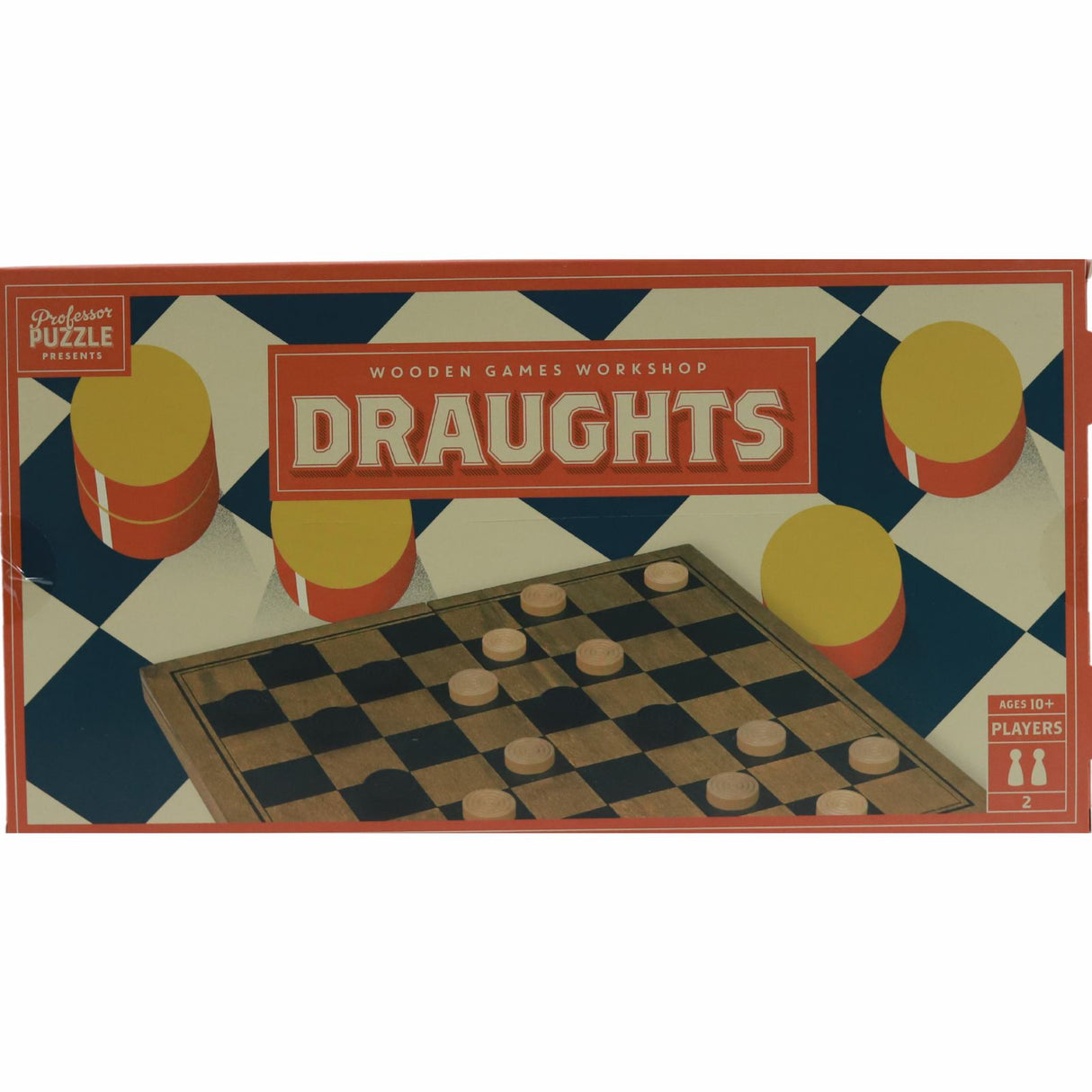 Draughts by Professor Puzzle on Schoolbooks.ie