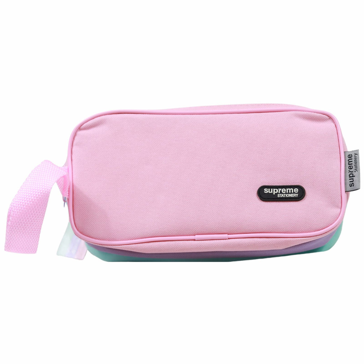 Triple Pencil Case - Pink, Purple, Blue by Supreme Stationery on Schoolbooks.ie