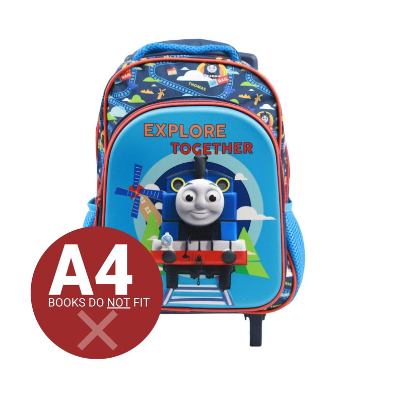 Thomas The Tank Engine - Explore Together Trolley Backpack by Thomas The Tank Engine on Schoolbooks.ie