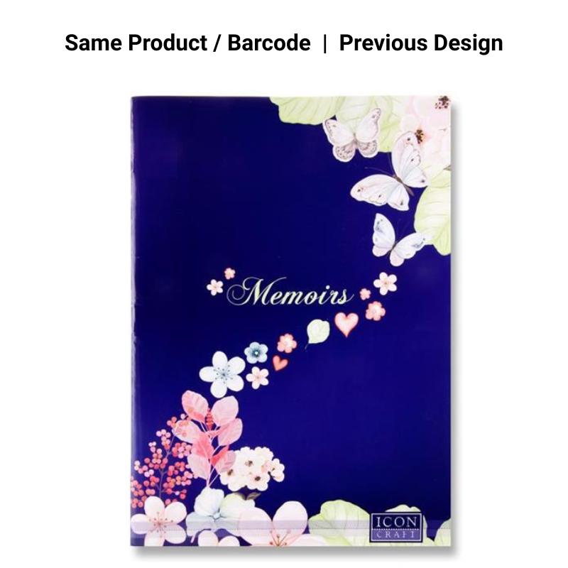 Icon Craft - Scrapbook - A3 - 60 Page - Memoirs by Icon Craft on Schoolbooks.ie