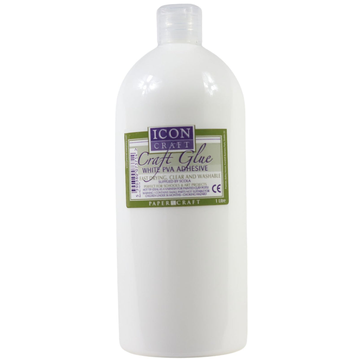 Icon Craft - PVA Craft Glue - 1ltr by Icon Craft on Schoolbooks.ie