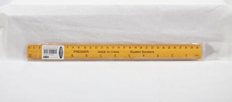 Student Solutions - 12" Wooden Ruler by Student Solutions on Schoolbooks.ie