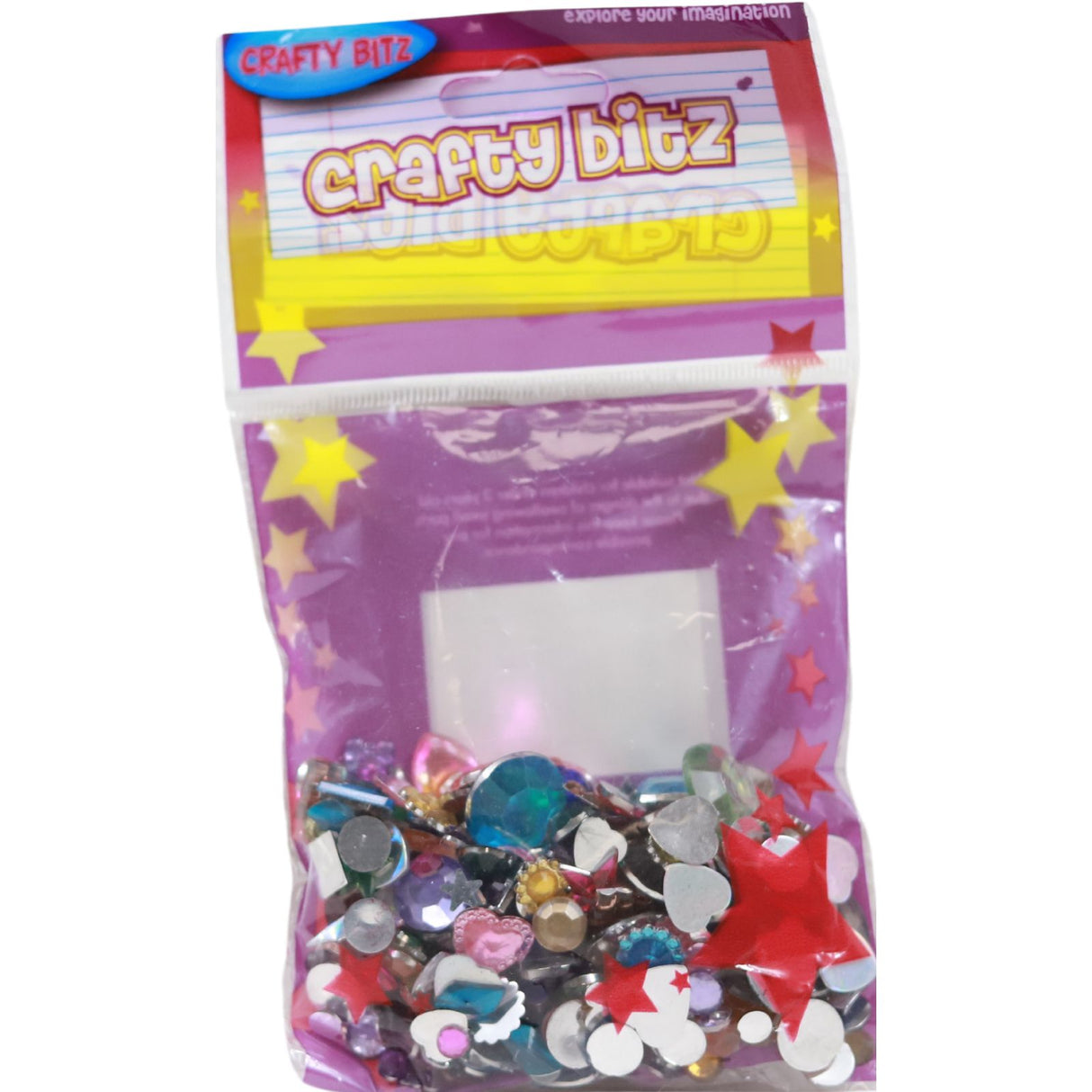 ■ Crafty Bitz Assorted Plastic Jewels by Crafty Bitz on Schoolbooks.ie