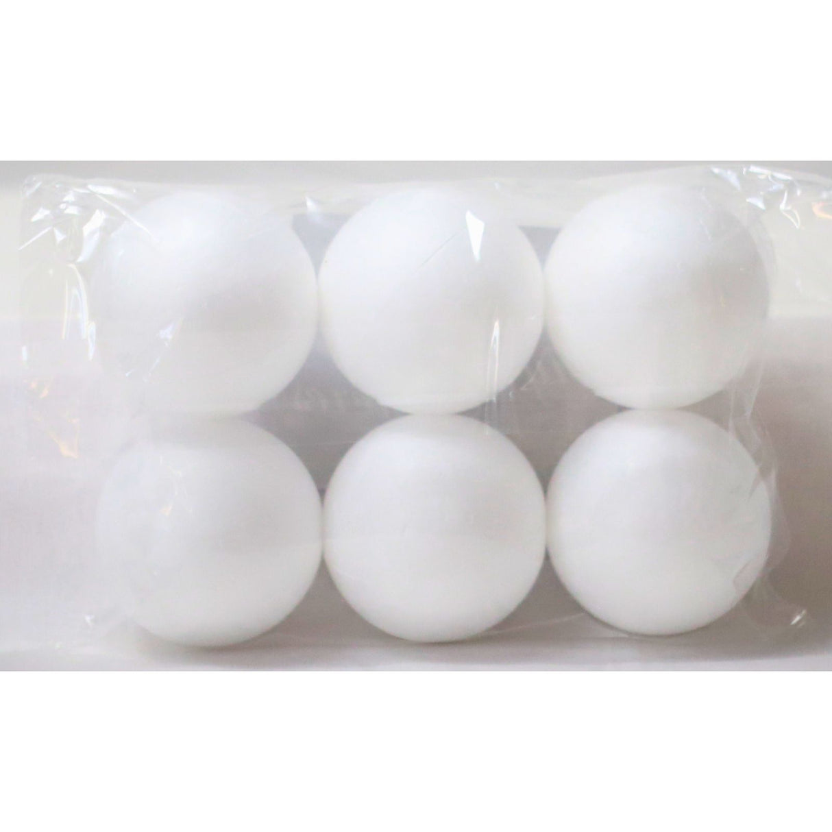 Pack of 6 Styrofoam Spheres - 80mm by Icon on Schoolbooks.ie