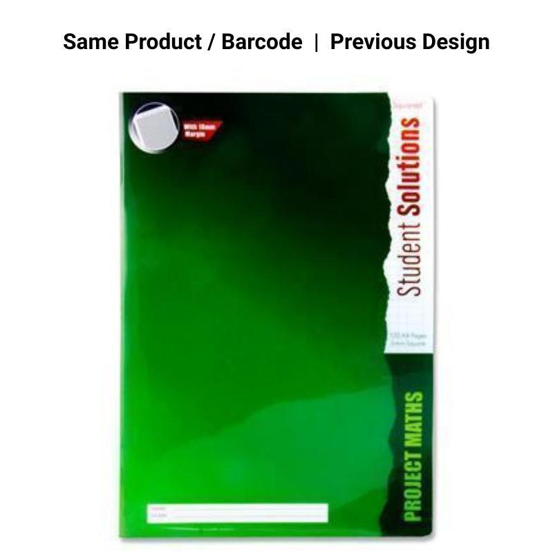 Ormond - Project Maths Copy Book - 5mm Sq - Durable Cover - A4 - 120 page by Ormond on Schoolbooks.ie