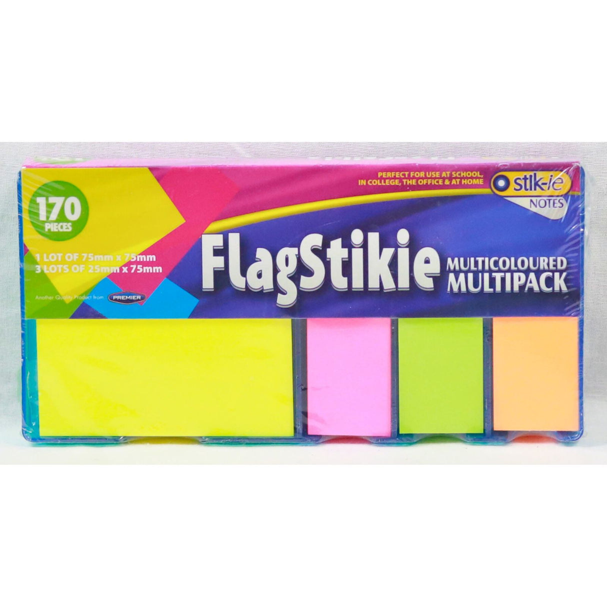 Stik.ie - Flag Set 680 Multipack Sticky Notes by Stik.ie on Schoolbooks.ie