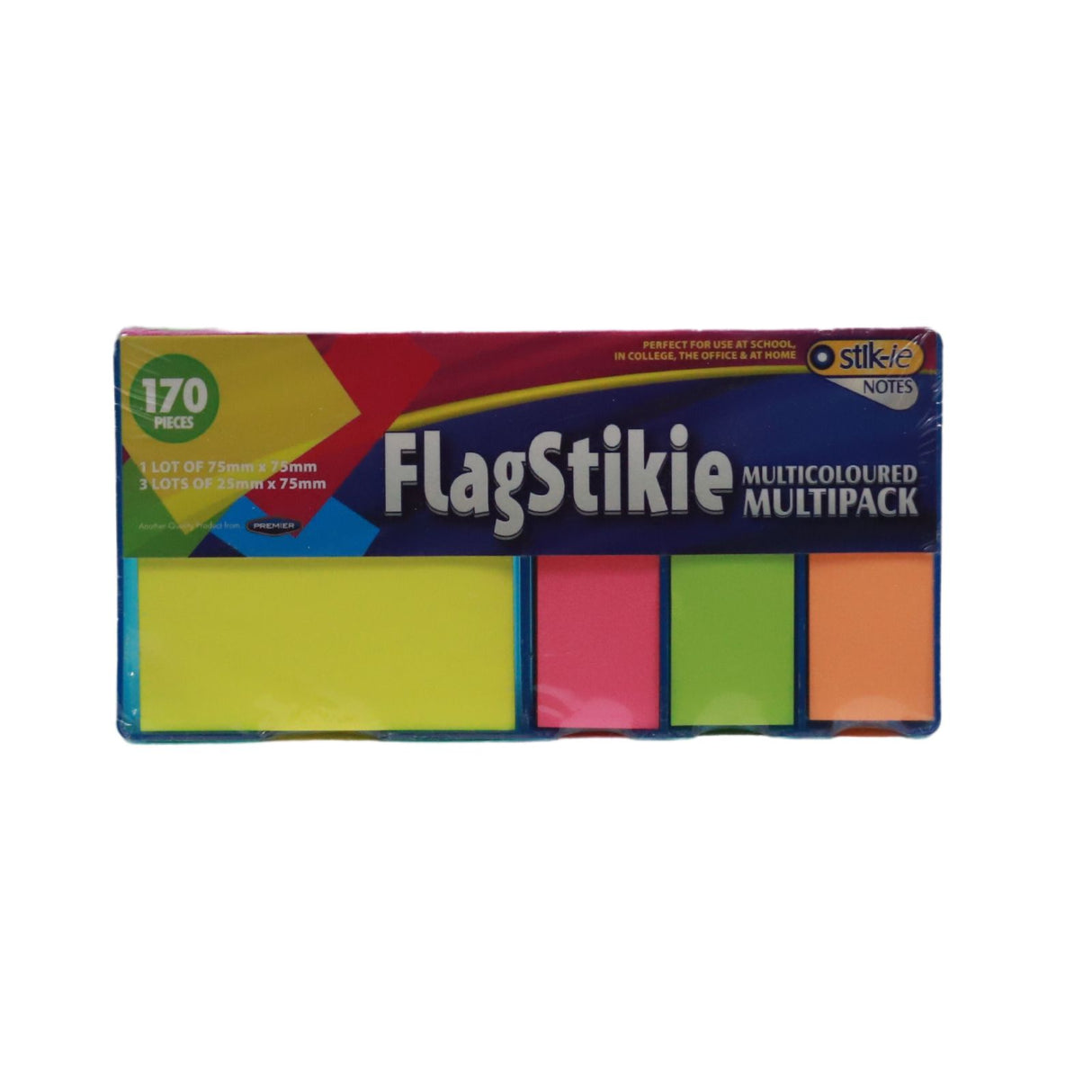 Stik.ie - Flag Set 680 Multipack Sticky Notes by Stik.ie on Schoolbooks.ie
