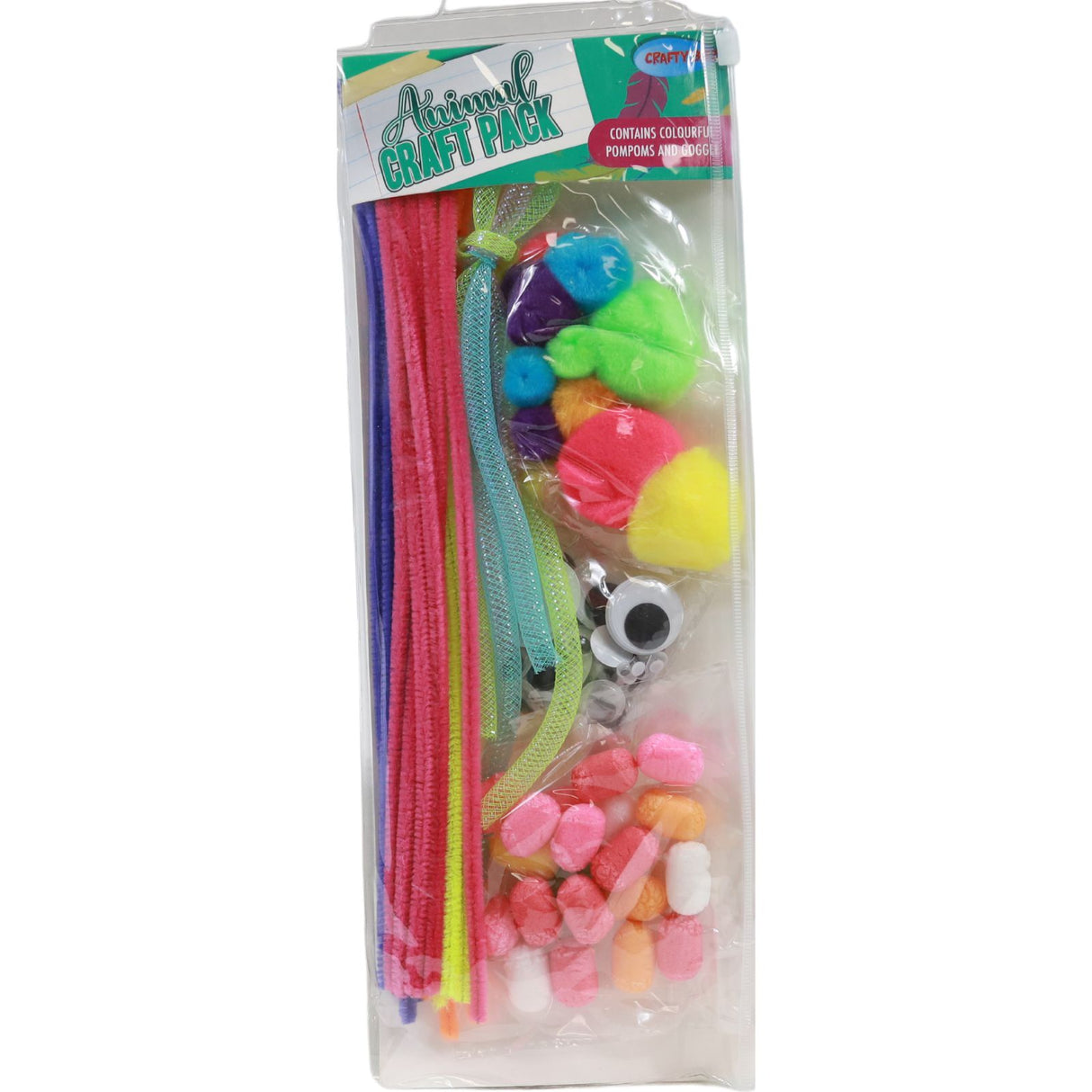 Crafty Bitz Craft Pack - Animal by Crafty Bitz on Schoolbooks.ie