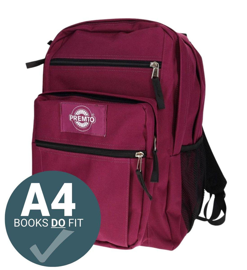 Premto Backpack - 34 Litre - Grape Juice by Premto on Schoolbooks.ie