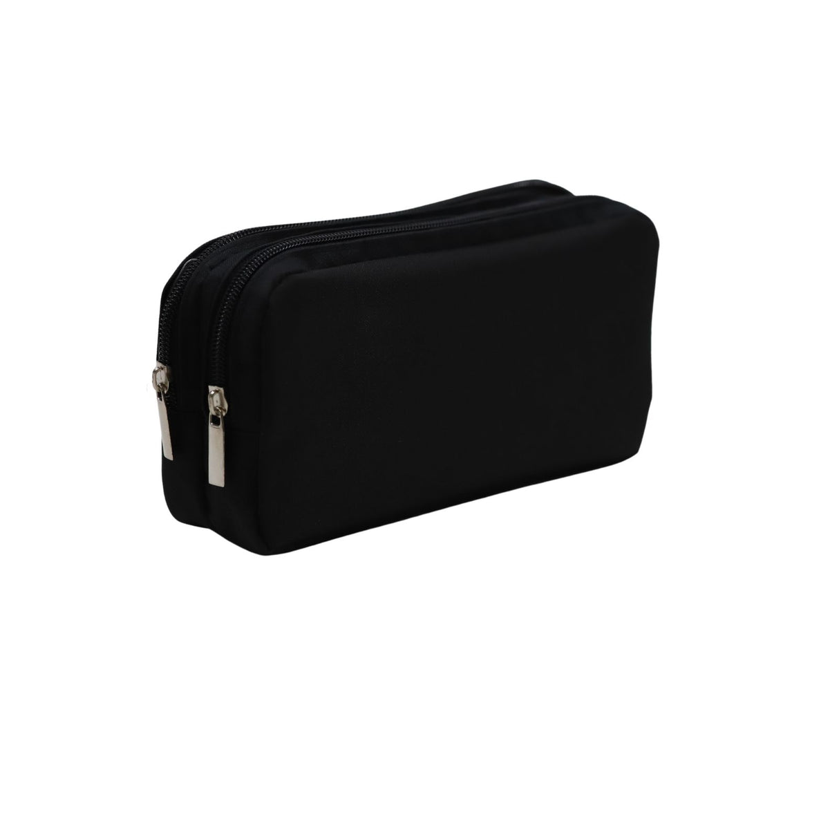 Schoolbooks.ie - Double Pencil Case - Black by Schoolbooks.ie on Schoolbooks.ie