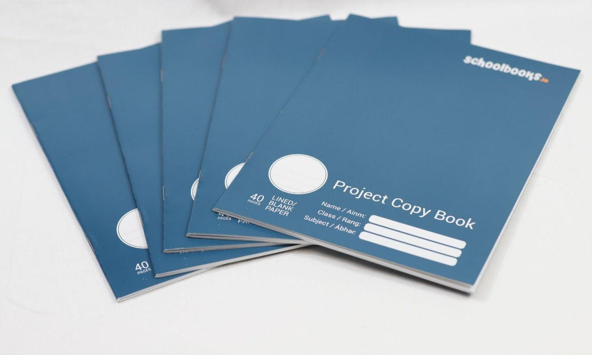 Schoolbooks.ie - Project Copy Book - 15A - 40 Page - Pack of 5 by Schoolbooks.ie on Schoolbooks.ie