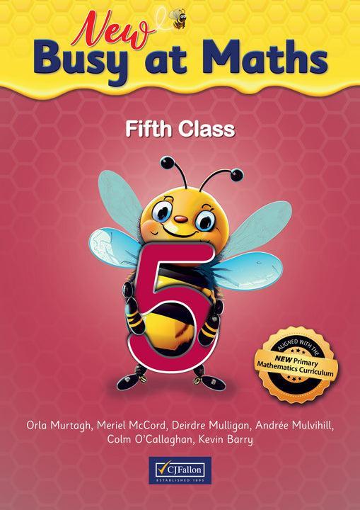 Busy at Maths 5 - Fifth Class - New Edition (2025) by CJ Fallon on Schoolbooks.ie