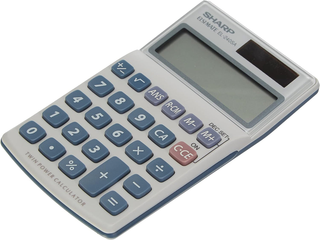 Sharp Primary Calculator - EL-240SAB by Sharp on Schoolbooks.ie