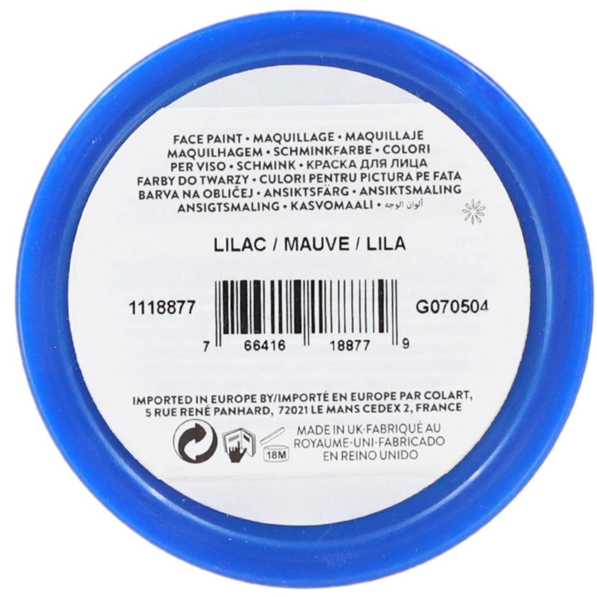 Snazaroo - Classic Face Paint - 18ml - Lilac by Snazaroo on Schoolbooks.ie