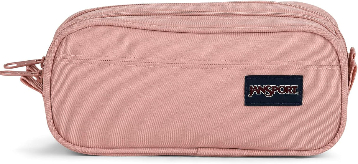 JanSport - Large Accessory Pouch / Pencil Case - Misty Rose by JanSport on Schoolbooks.ie
