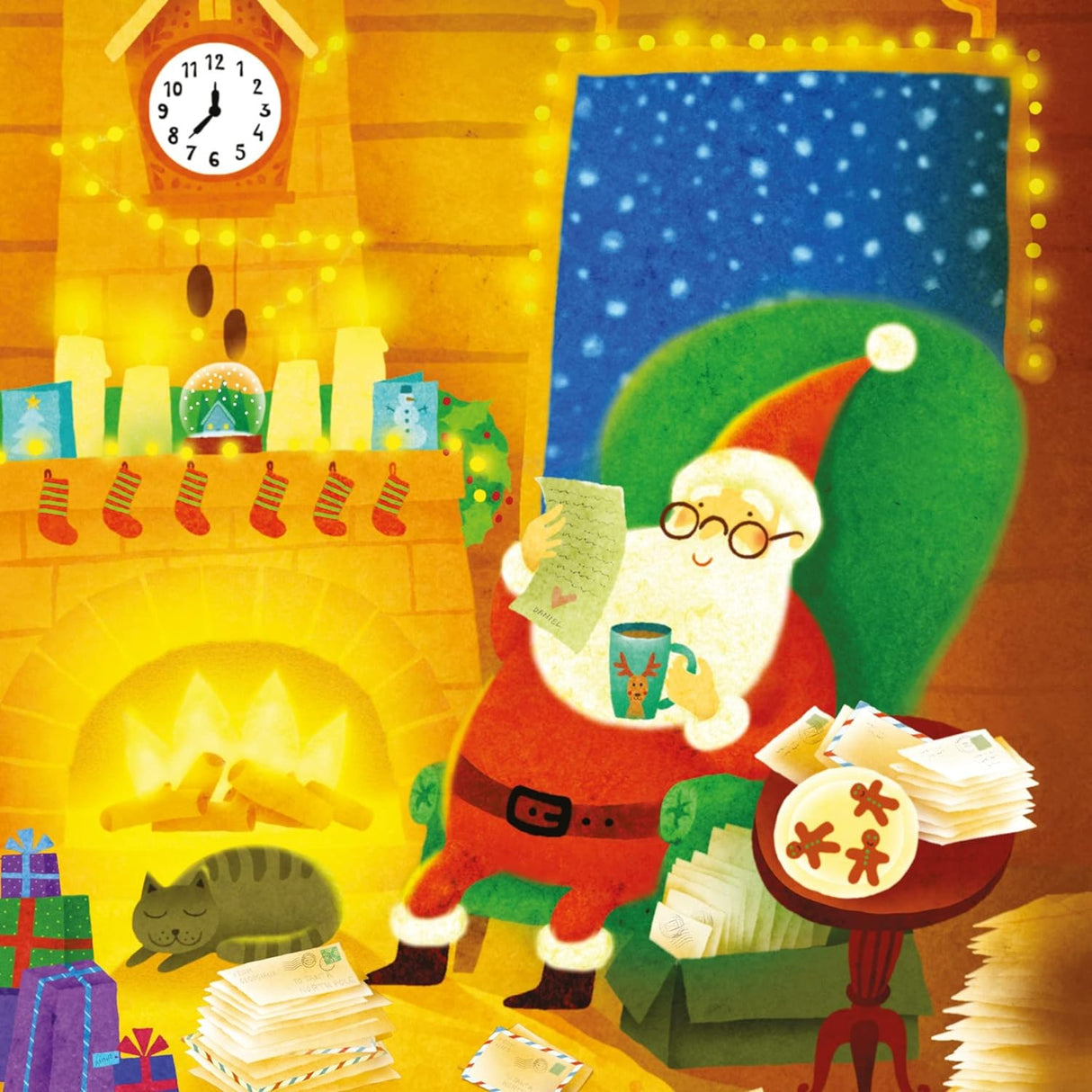 Santa - Usborne Book and 3 Jigsaws by Usborne Publishing Ltd on Schoolbooks.ie