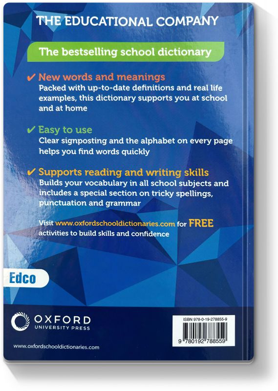 Edco - Oxford School Dictionary - Irish Edition - 2nd / New Edition (2023) by Edco on Schoolbooks.ie