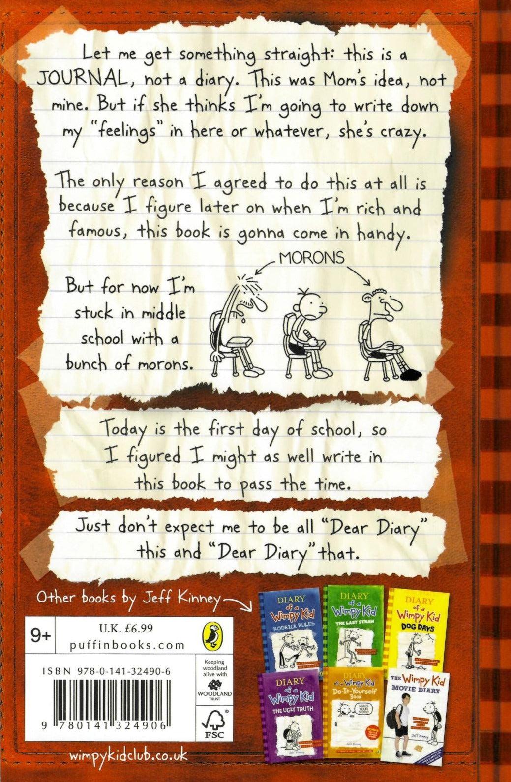 Diary of a Wimpy Kid by Penguin Books on Schoolbooks.ie