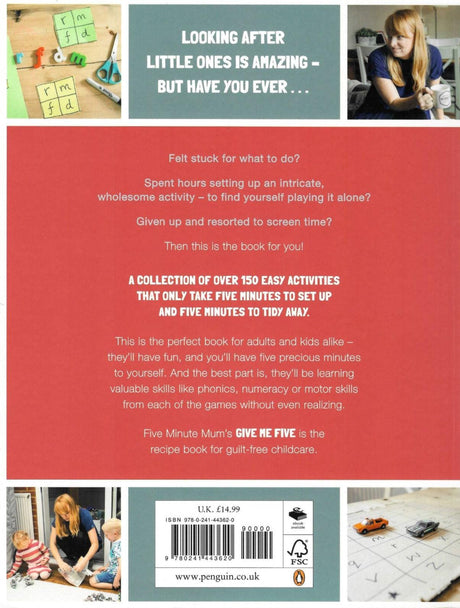 Five Minute Mum - Give Me Five by Penguin Books on Schoolbooks.ie