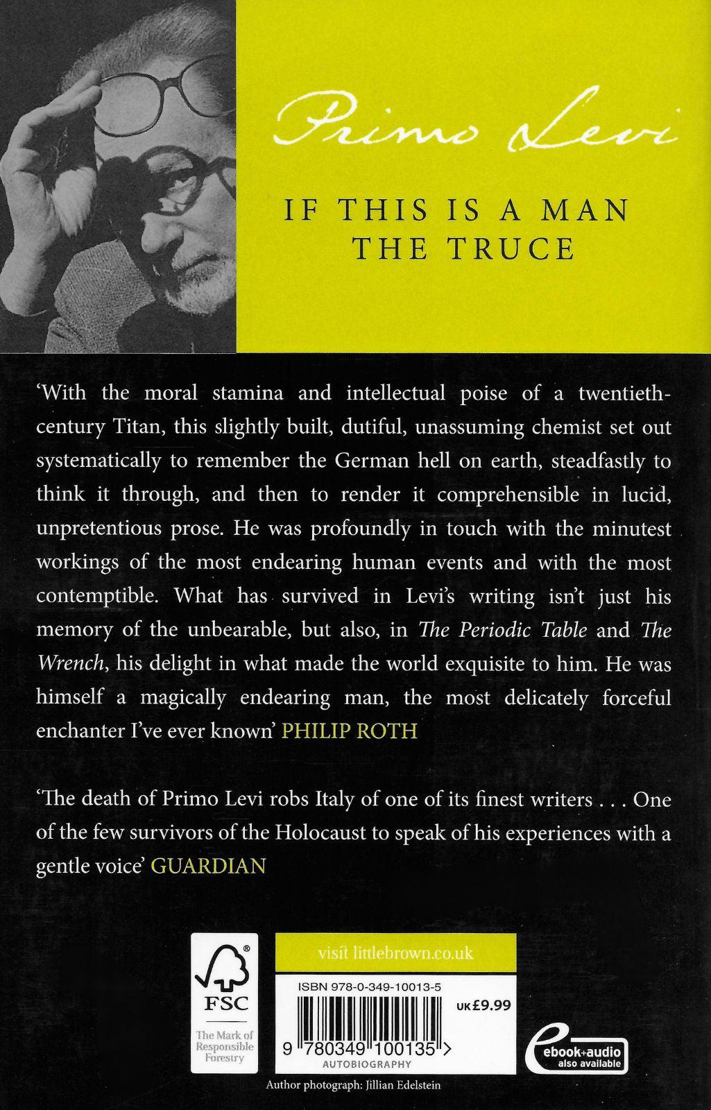 If This Is A Man & The Truce by Little, Brown Book Group on Schoolbooks.ie