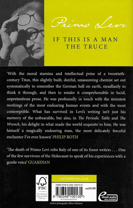 If This Is A Man & The Truce by Little, Brown Book Group on Schoolbooks.ie