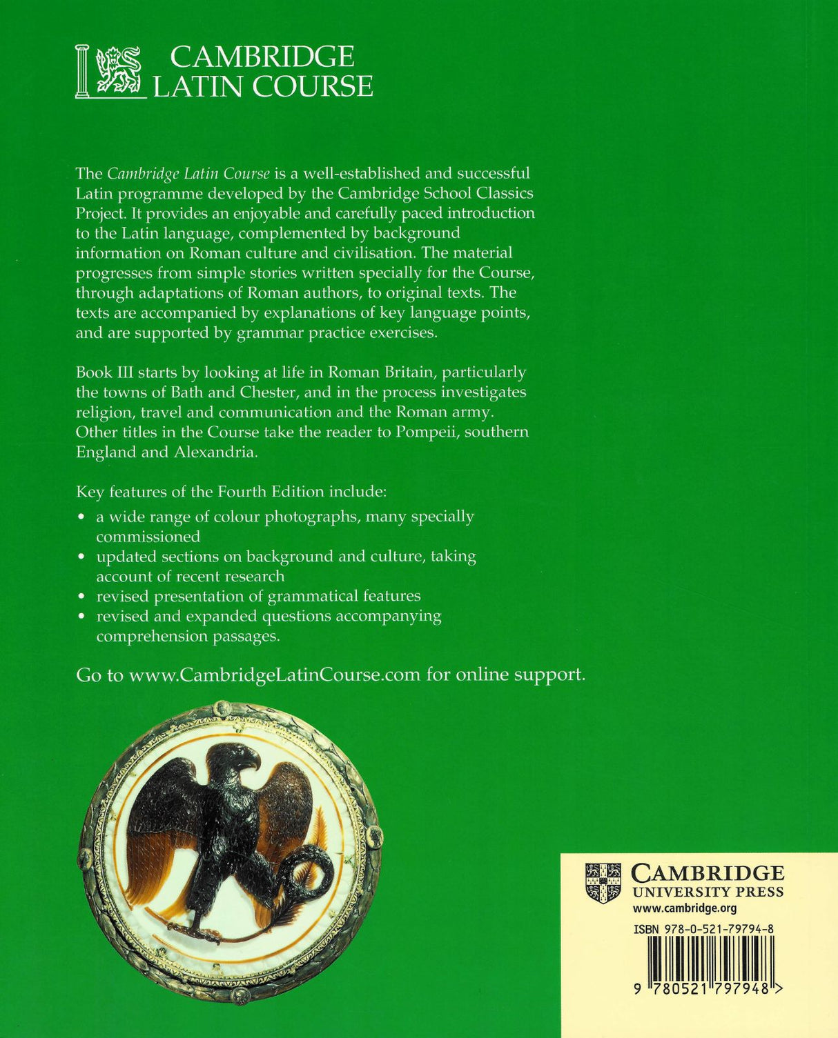 Cambridge Latin Course 3 by Cambridge University Press on Schoolbooks.ie