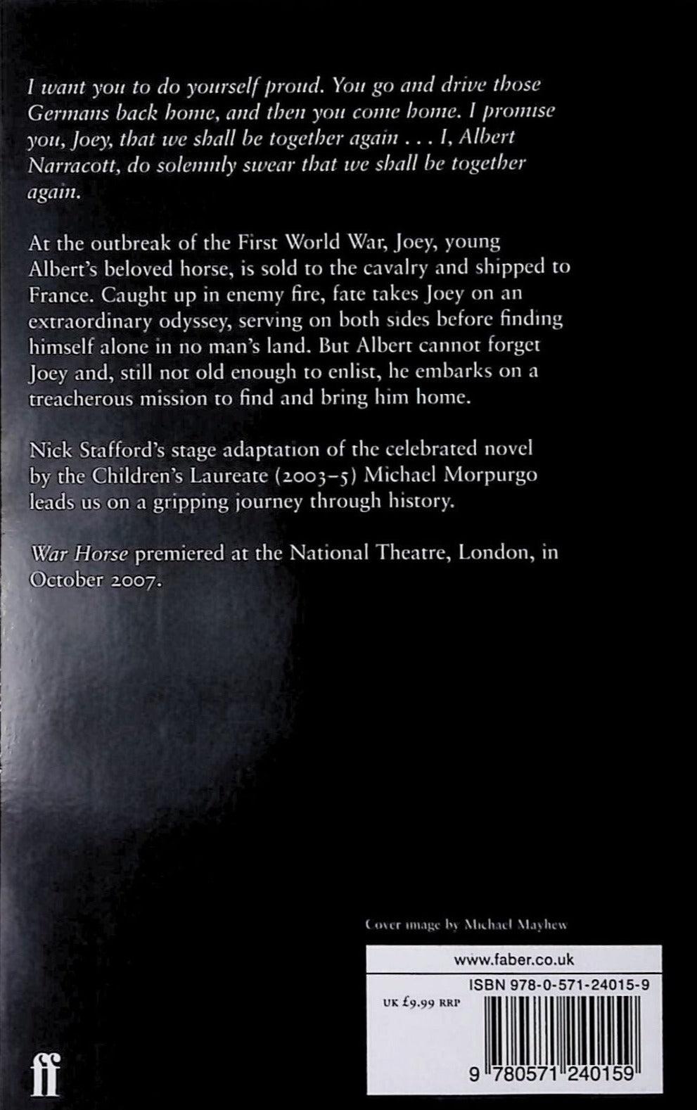 War Horse by Faber & Faber on Schoolbooks.ie