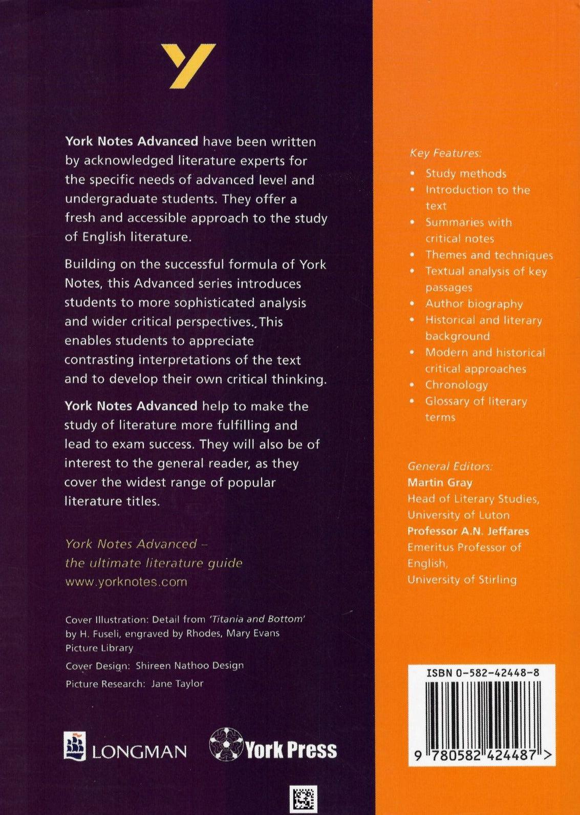 A Midsummer Night's Dream - York Notes by Pearson Education Ltd on Schoolbooks.ie