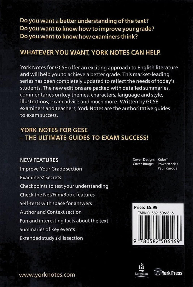 Merchant of Venice - York Notes by Pearson Education Ltd on Schoolbooks.ie