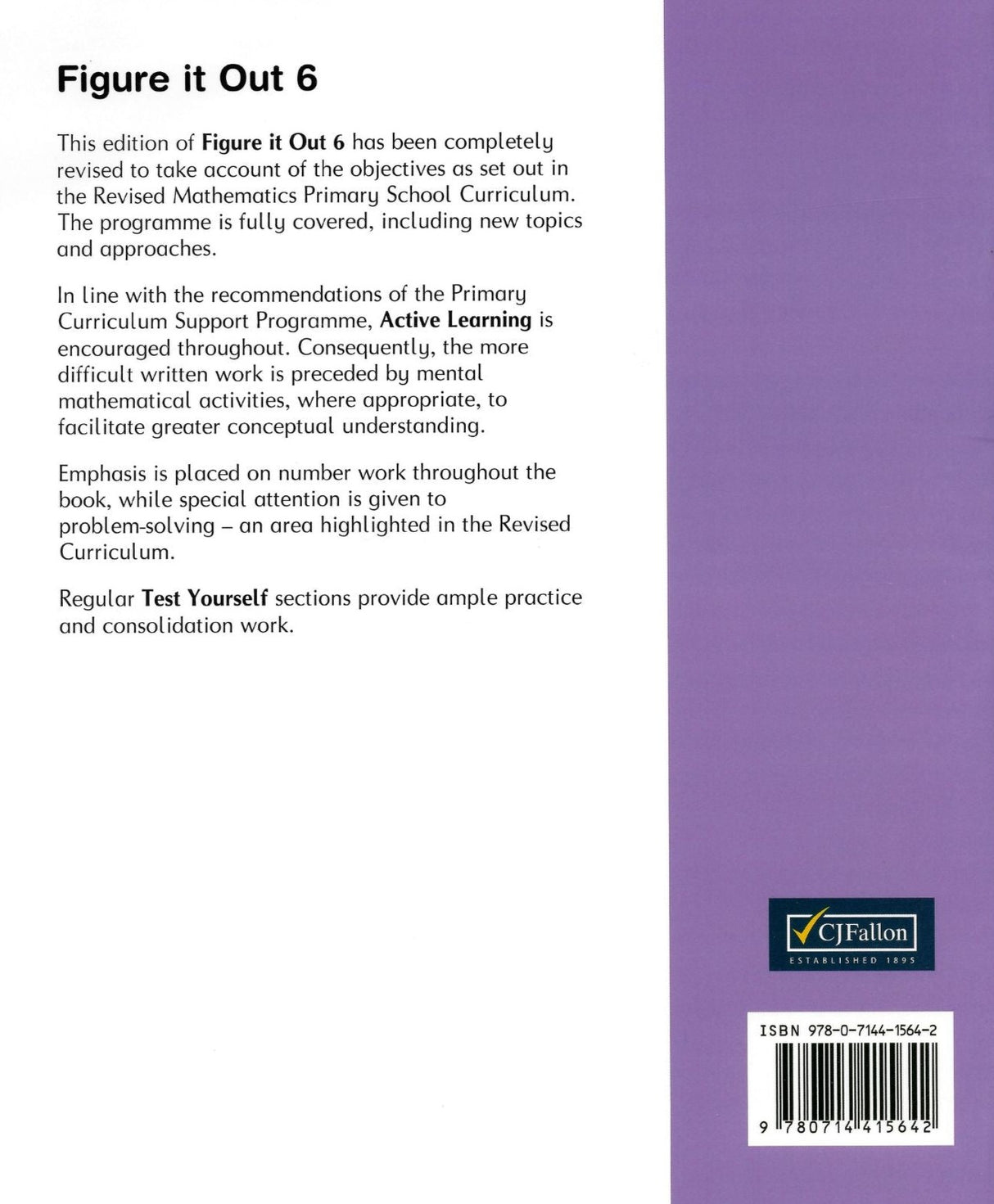Figure it Out 6 by CJ Fallon on Schoolbooks.ie