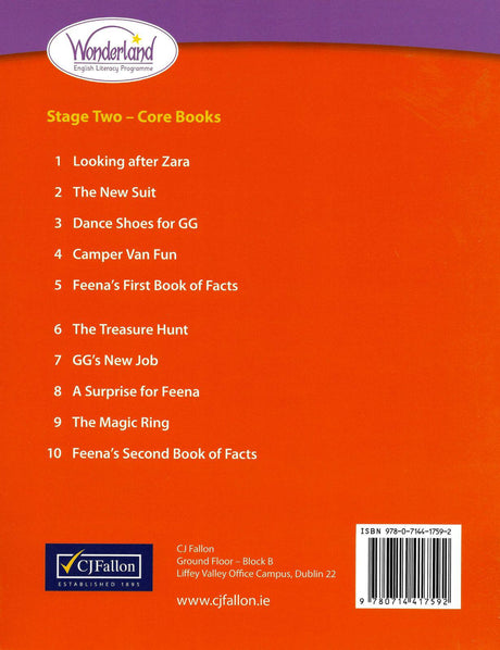 Wonderland - Stage 2 - Book 1 - Looking After Zara by CJ Fallon on Schoolbooks.ie