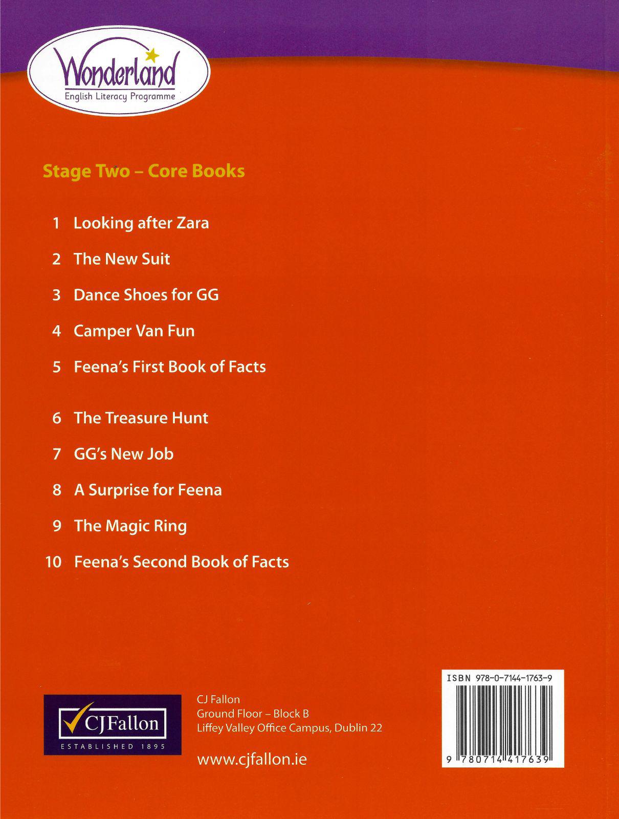 ■ Wonderland - Stage 2 - Book 5 - Feena's First Book of Facts by CJ Fallon on Schoolbooks.ie