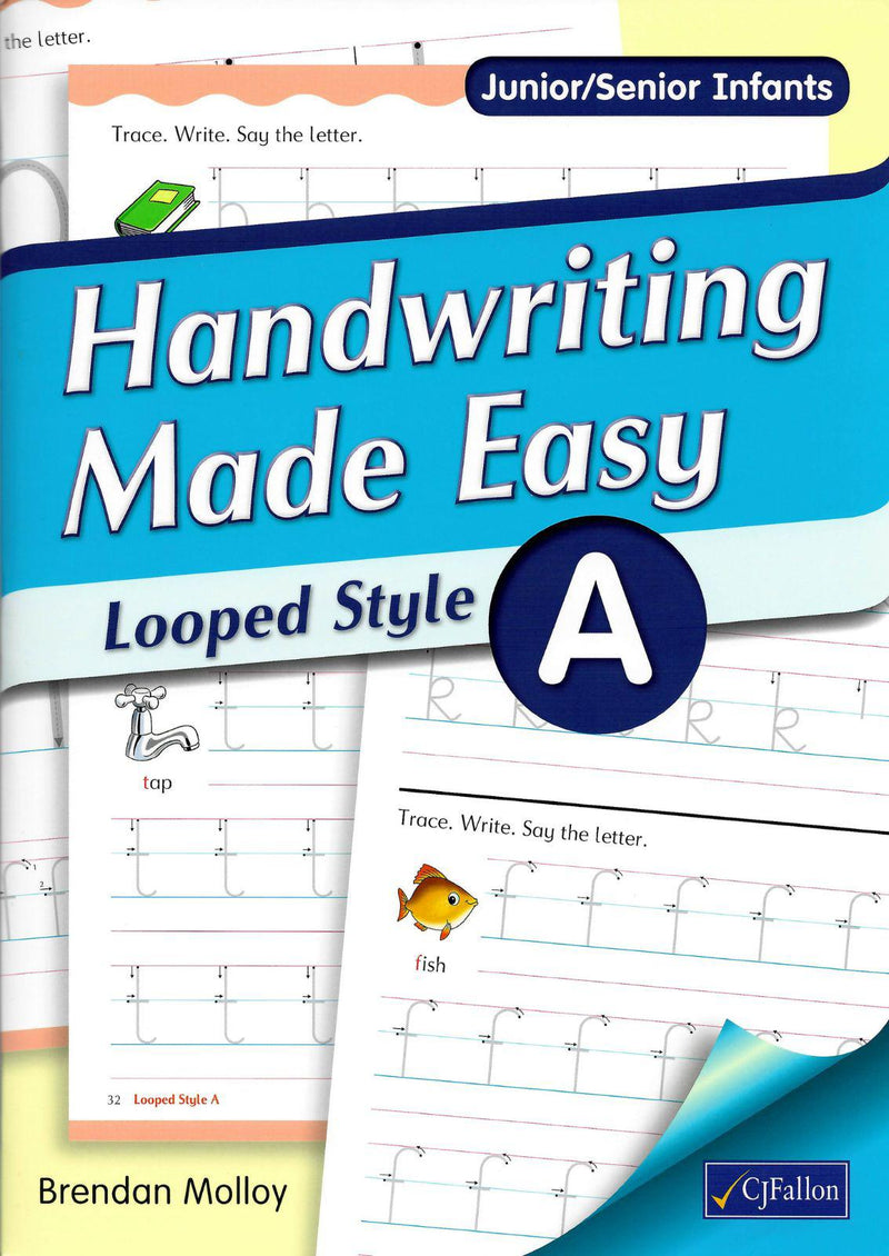 Handwriting Made Easy - Looped Style A by CJ Fallon on Schoolbooks.ie