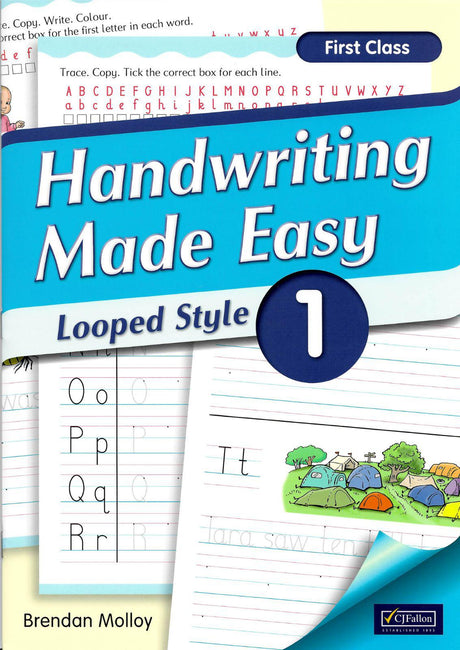 Handwriting Made Easy - Looped Style 1 by CJ Fallon on Schoolbooks.ie