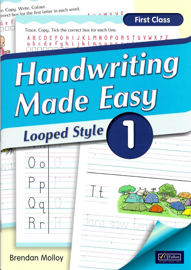 Handwriting Made Easy - Looped Style 1 by CJ Fallon on Schoolbooks.ie