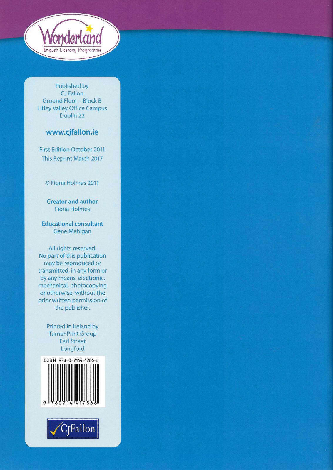 ■ Wonderland - Phonics - Burger's Book of Sounds 2 Set by CJ Fallon on Schoolbooks.ie