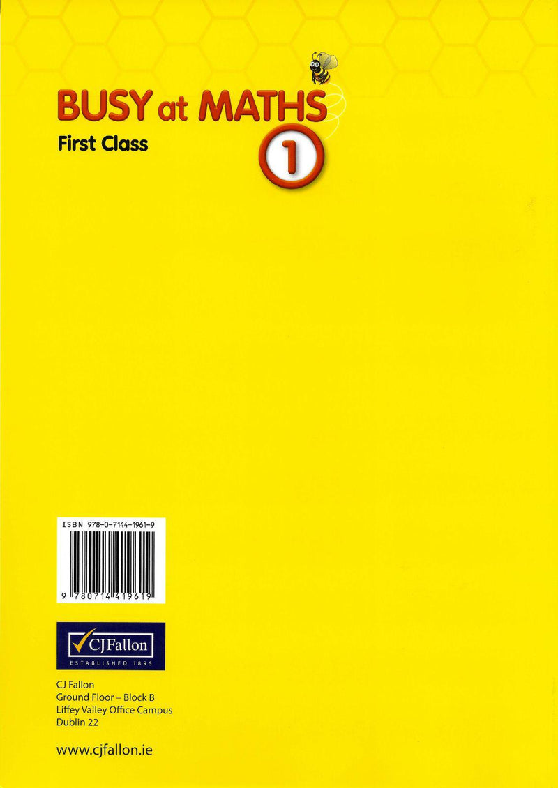 ■ Busy at Maths 1 - 1st / Old Edition (2014) by CJ Fallon on Schoolbooks.ie